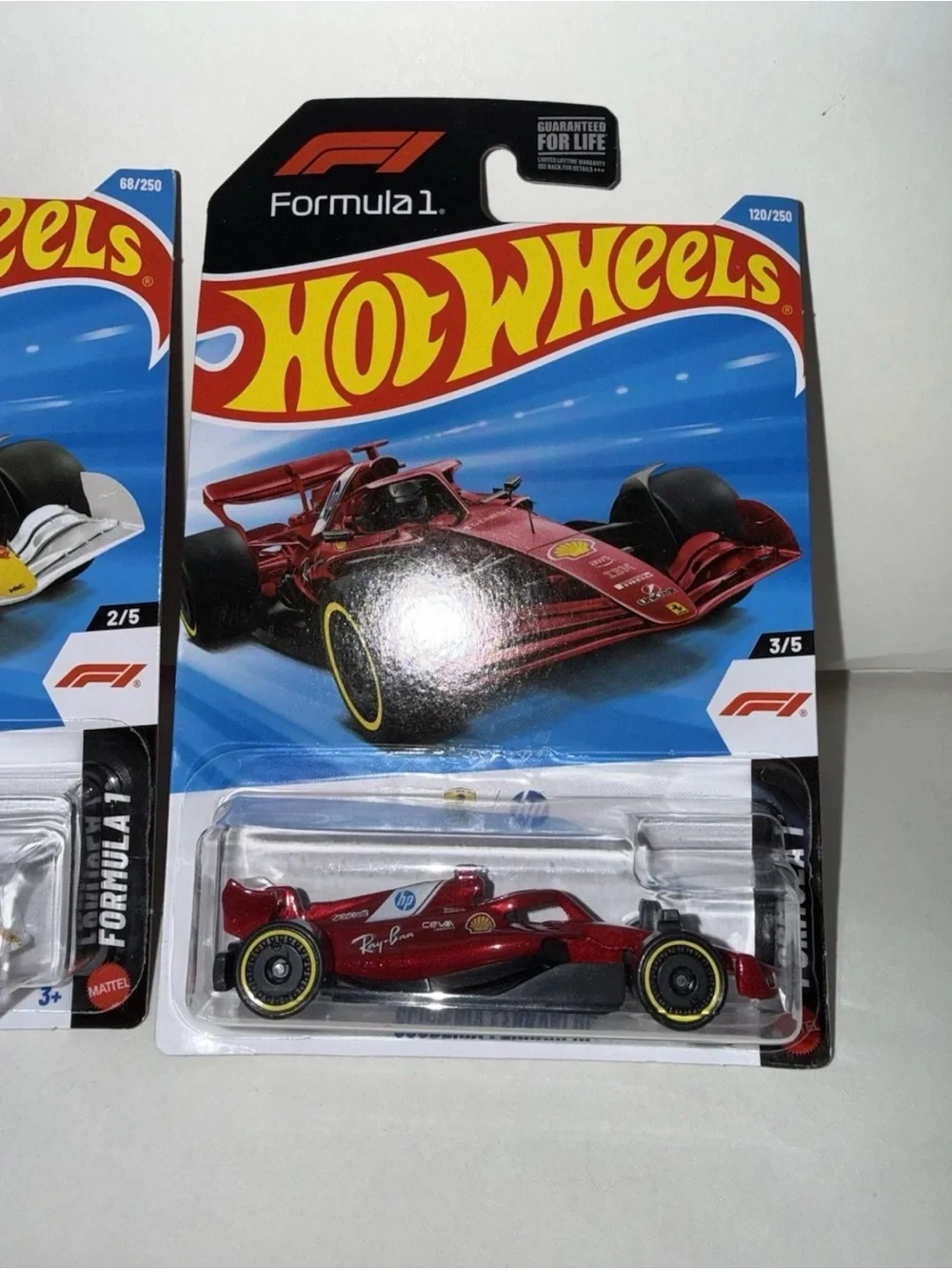 2026 Hot Wheels F1 Formula One Lot of 3 McLaren Visa Cash App Ferarri
